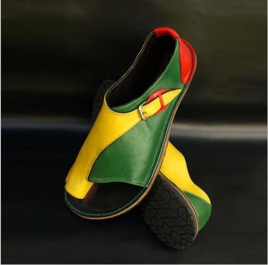 SANDÁLIAS FEMININAS DE COURO SOVY