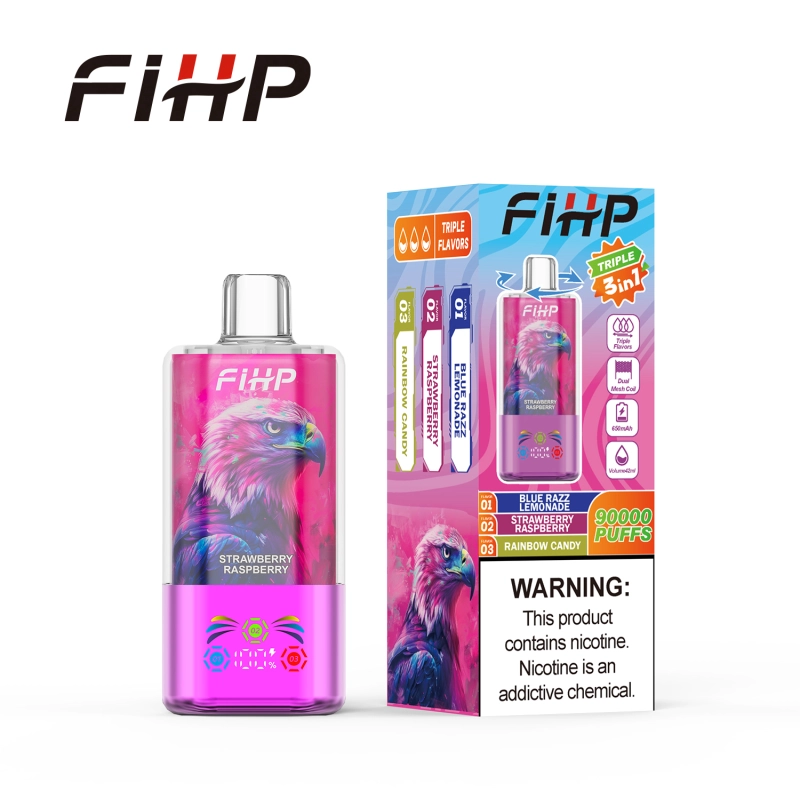 FIHP 90K Watermelon Bubble Gum + Grape Ice Cream + Black Dragon Ice