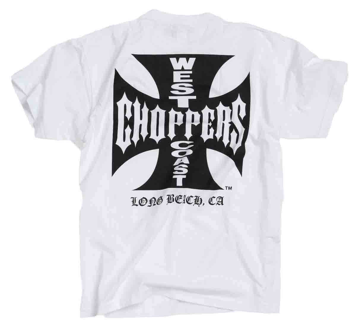 West Coast Choppers Clássica OG Camiseta - Branca