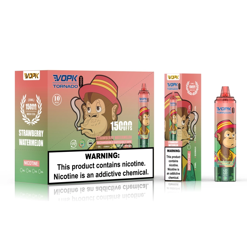 vopk tornado 15000 puffs Blue Razz Lemonade