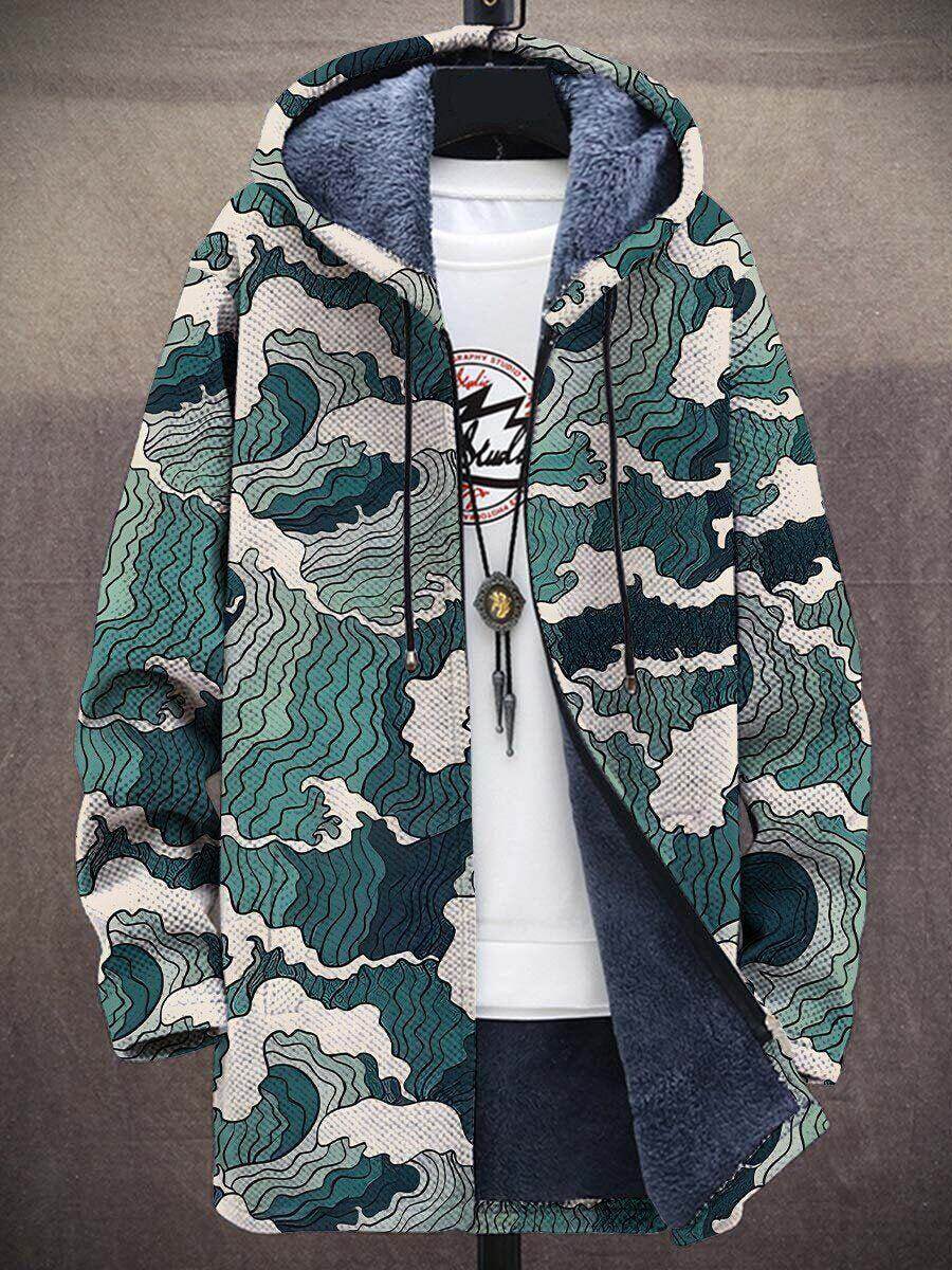 Anna – Jaqueta com estampa artística