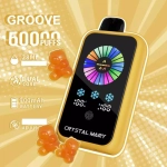 CRYSTAL MARY Groove 50000 Puffs Disposable Vape Sour apple ice