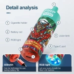 650mah type-c led display 9000 puffs vape