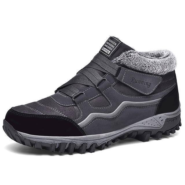 Glacial Comfort - Botas de corrida impermeáveis ​​unissex com velcro
