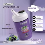 Mesii pár 50000 puffs három ízű 50k eldobható vape bulk vásárlás nagykereskedelmi