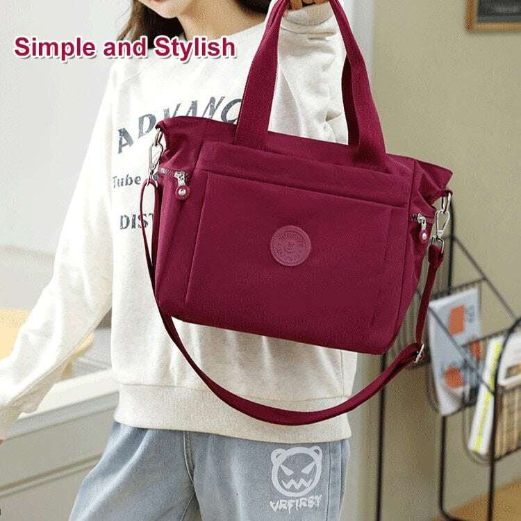 (🔥Promoção imperdível do Dia das Mães -49% DE DESCONTO) Bolsa tote feminina multicolorida de grande capacidade