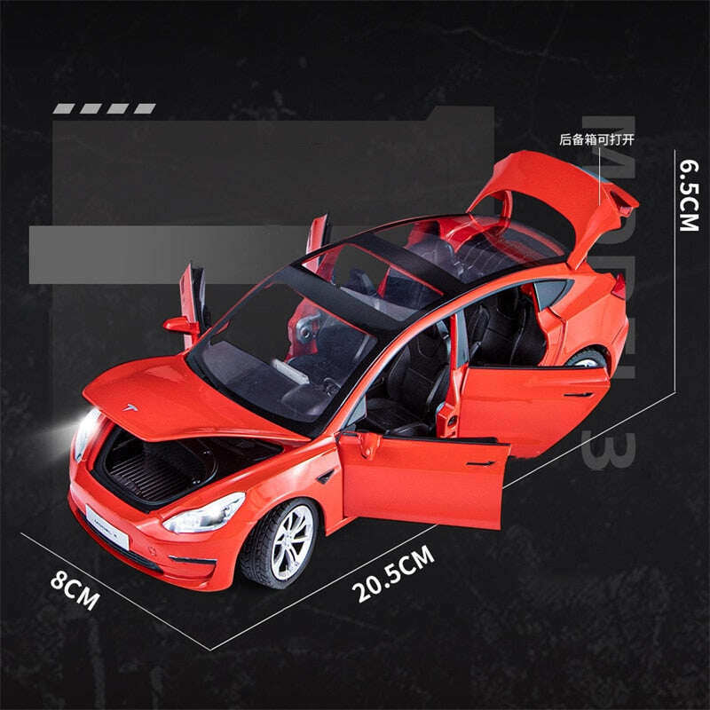 1:24 Tesla Model 3 Излят модел