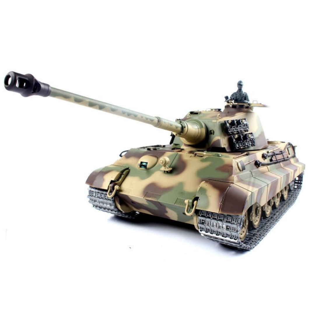 Heng Long 3888A German King Tiger Henschel RC Tank - RTR