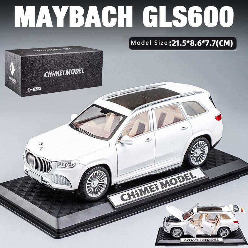 1:24 Mercedes Benz Maybach Gls600 Die Cast