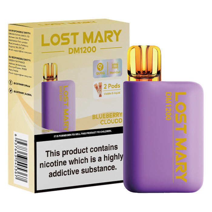 Lost Mary DM1200 Kit Vape descartável