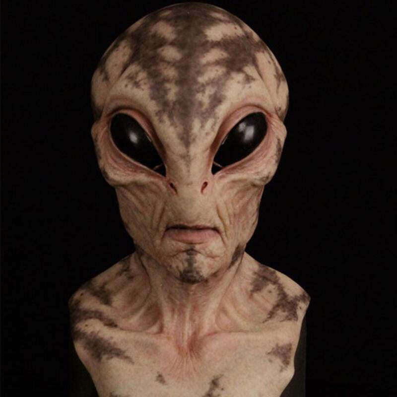 Máscara de látex de simulação de Halloween