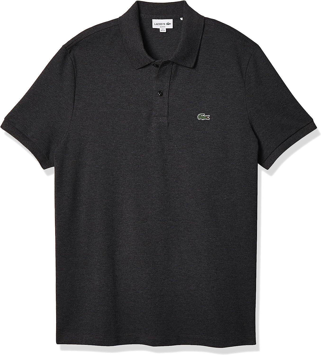 CAMISA POLO MASCULINA LACOSTE CLASSIC PIQUE SLIM FIT MANGA CURTA