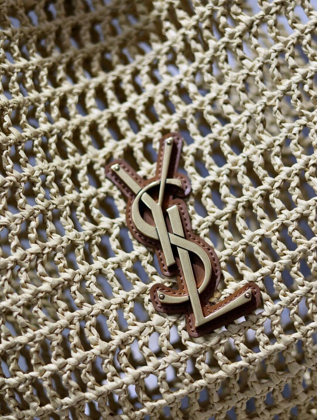 Bolsa YSL SAINT LAURENT Raffia Oxalis (Multicolorida)