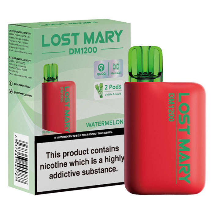 Lost Mary DM1200 Kit Vape descartável