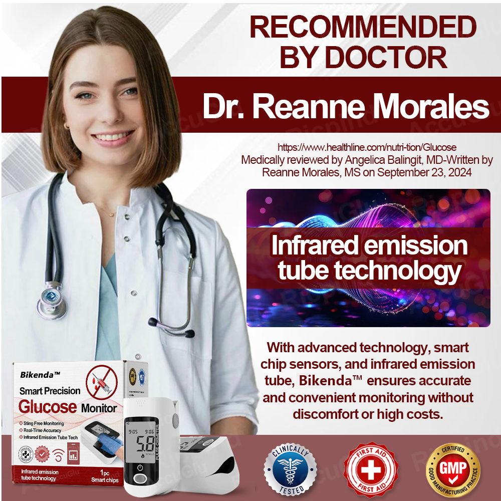 (Loja oficial👩‍⚕️)Bikenda™  Monitor de Glicemia de Precisão Inteligente✅99.8% Exatidão