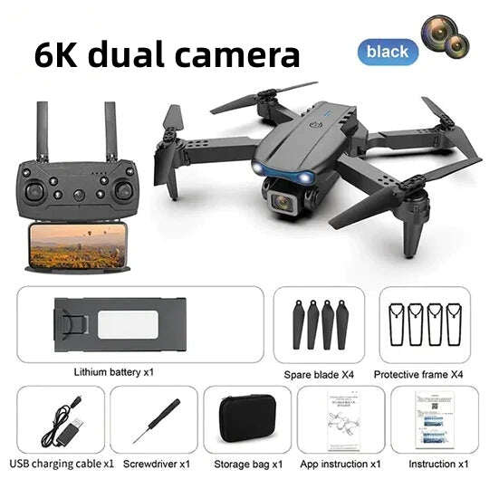 Nejnovější 6K UHD dron s duální kamerou