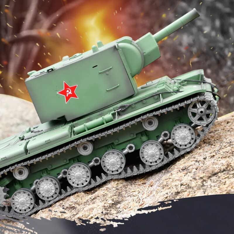 Tanque RC Heng Long 3949 KV-2 soviético TK7.0 - Versão Profissional