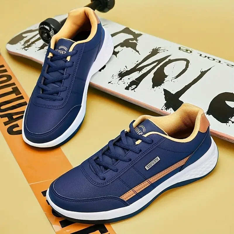 ⭐Świąteczna Wyprzedaż -45% ZNIŻKI ⭐Wygodne męskie skórzane sneakersy ortopedyczne 2023