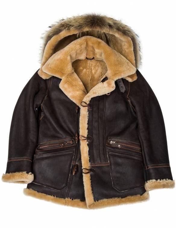 JAQUETA PILOTO DE PELE DE CARNEIRO B-7 ARCTIC PARKA ART.208