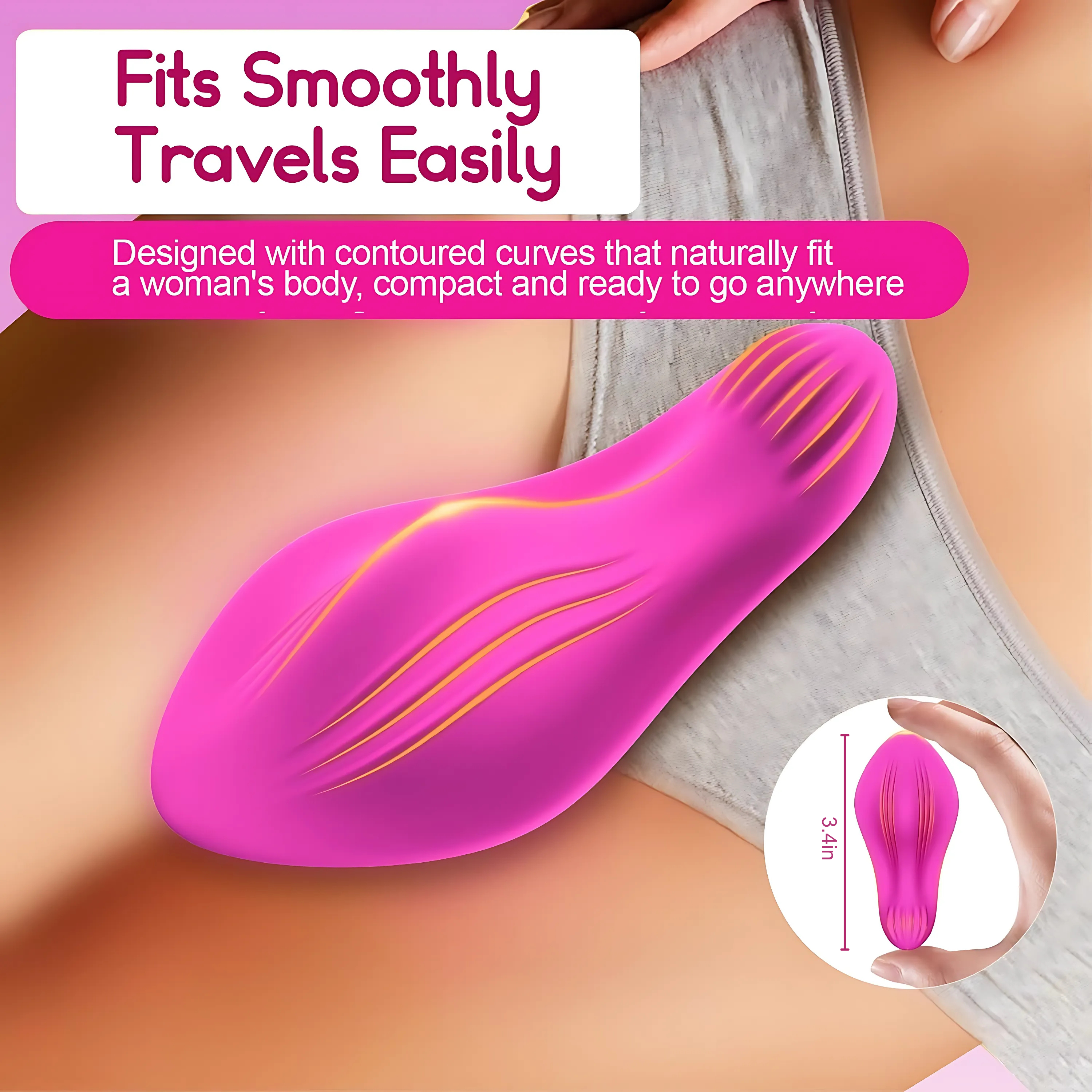 💥Desconto limitado de 75% em 2025 🔥SUPTRUCK™ Pantea 🔥Vibrador de calcinha vestível com 9 modos