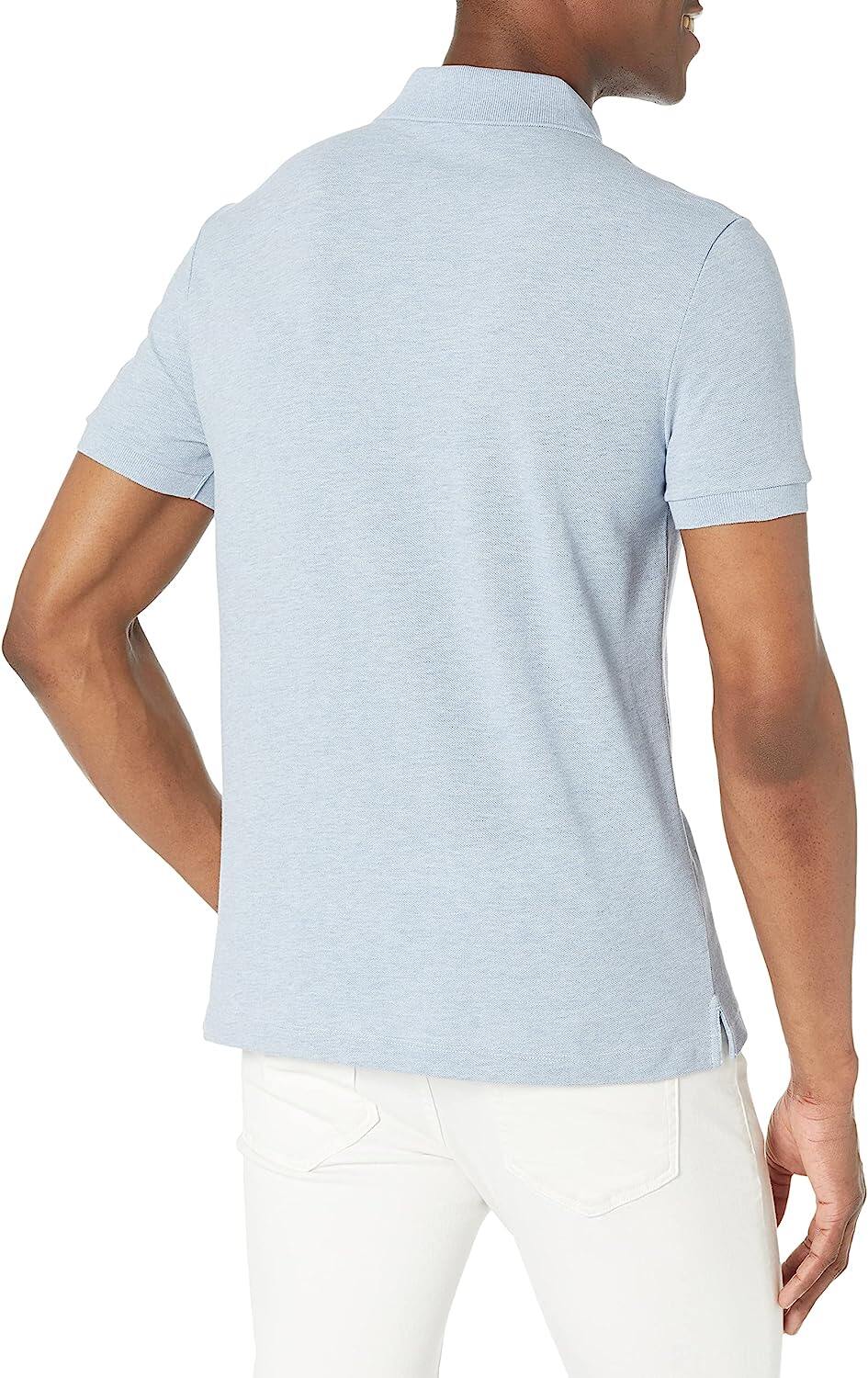 CAMISA POLO MASCULINA LACOSTE CLASSIC PIQUE SLIM FIT MANGA CURTA