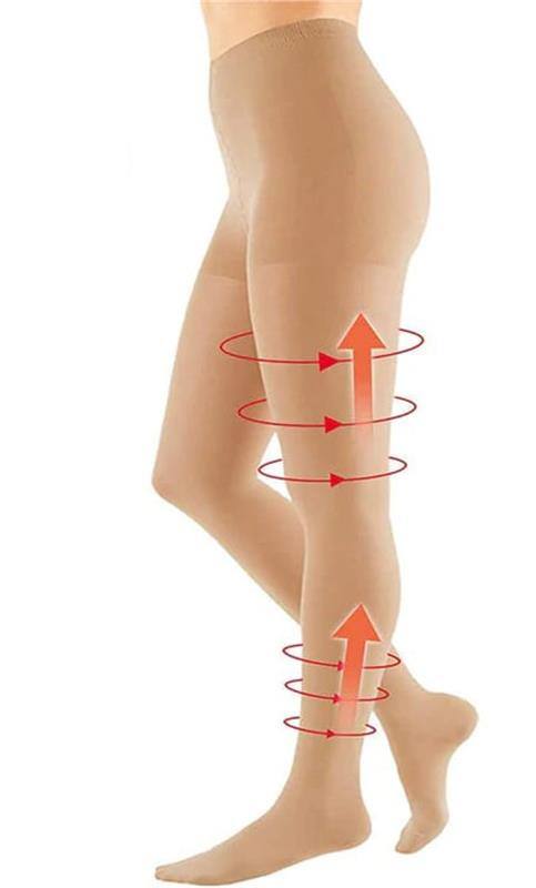 Calças modeladoras de pernas muito leves e suaves