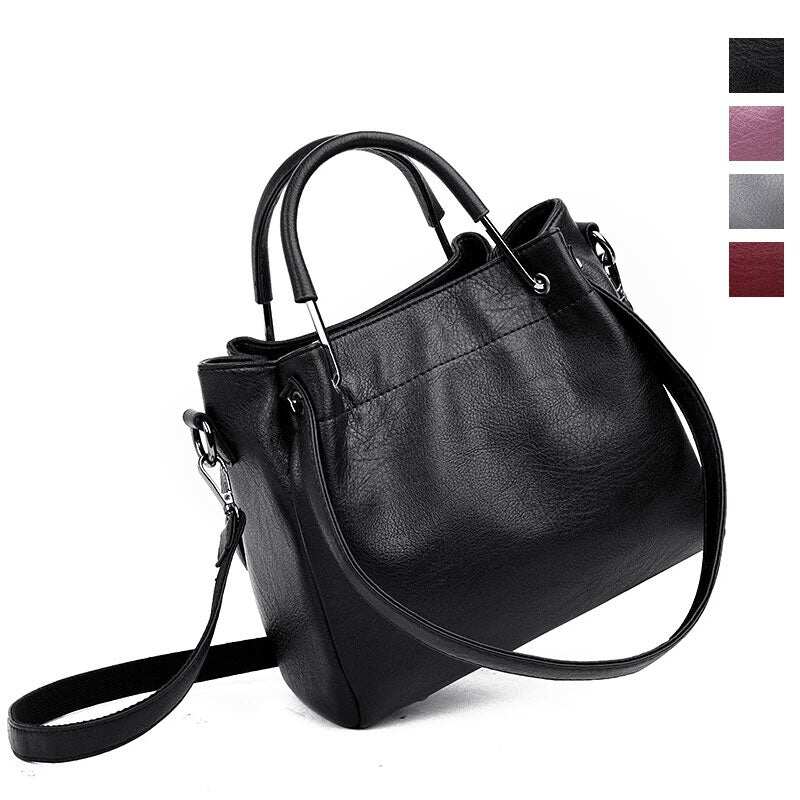 2024 Nova bolsa de couro genuíno da moda