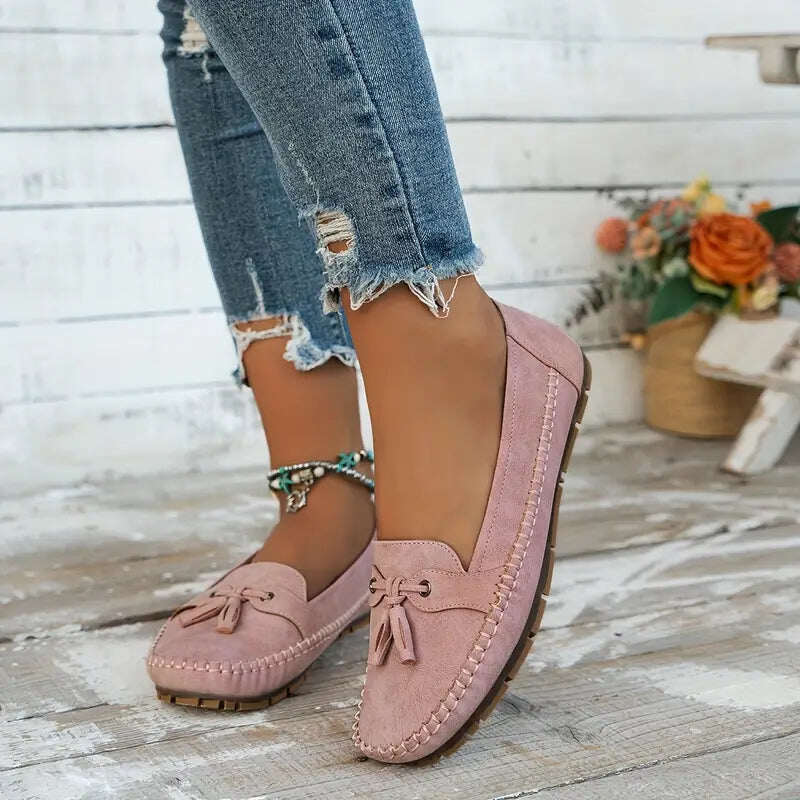🔥 Oferta diária de 50% de desconto - Mocassins macios e confortáveis ​​em estilo feminino