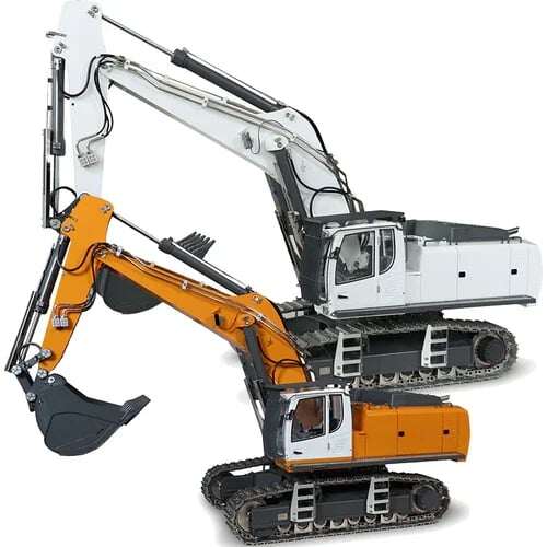 Escavadeira hidráulica completa de metal G308H 1/14 RTR