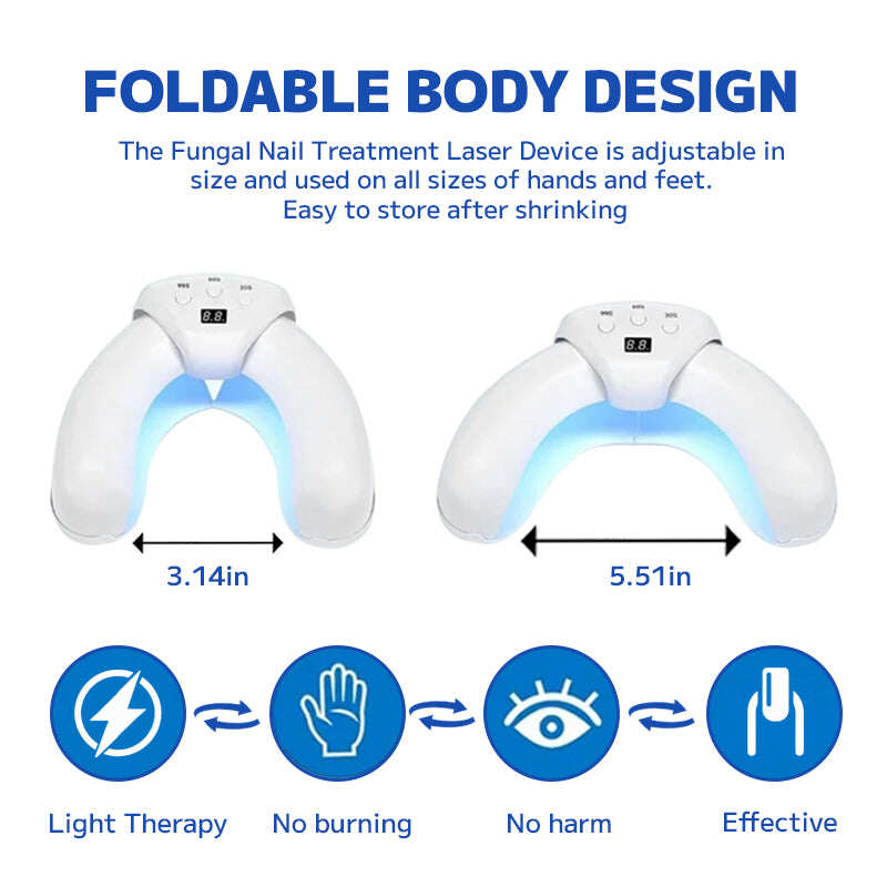 Furzero™ Dispositivo laser para o tratamento de unhas fúngicas