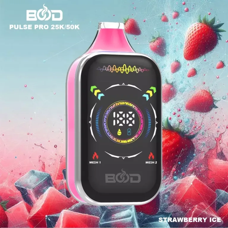 BOOD PULSE PRO 50000 Puffs Vapes Blueberry Sour Raspberry_3