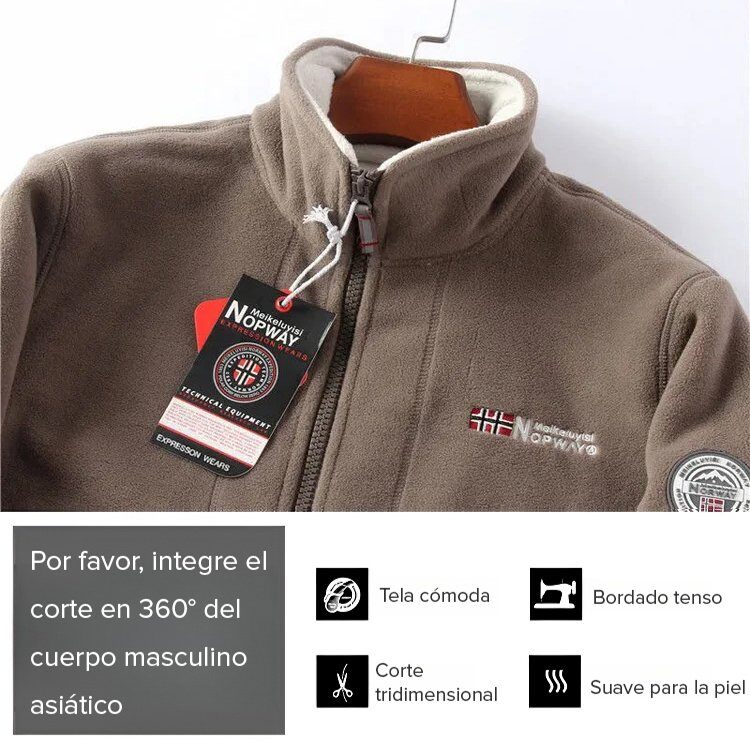 Exportar para a Noruega jaqueta masculina de veludo dupla face