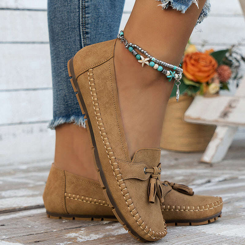 🔥 Oferta diária de 50% de desconto - Mocassins macios e confortáveis ​​em estilo feminino