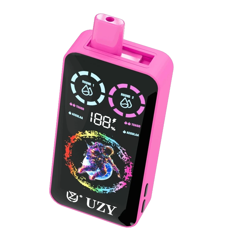 UZY Tornado 30K dual flavor vape Grape Ice & Strawberry Kiwi