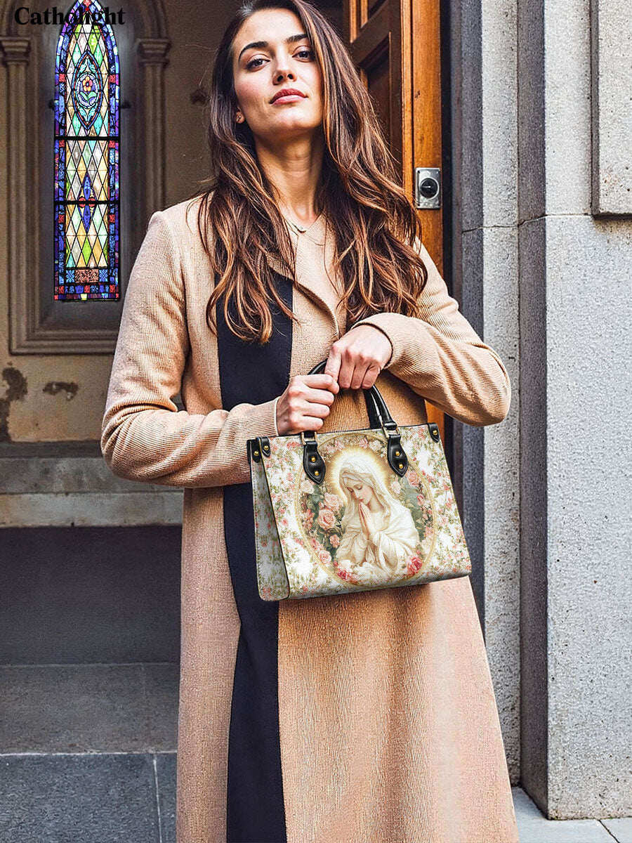 Catholight  Virgin Mary's Grace Leather Bag