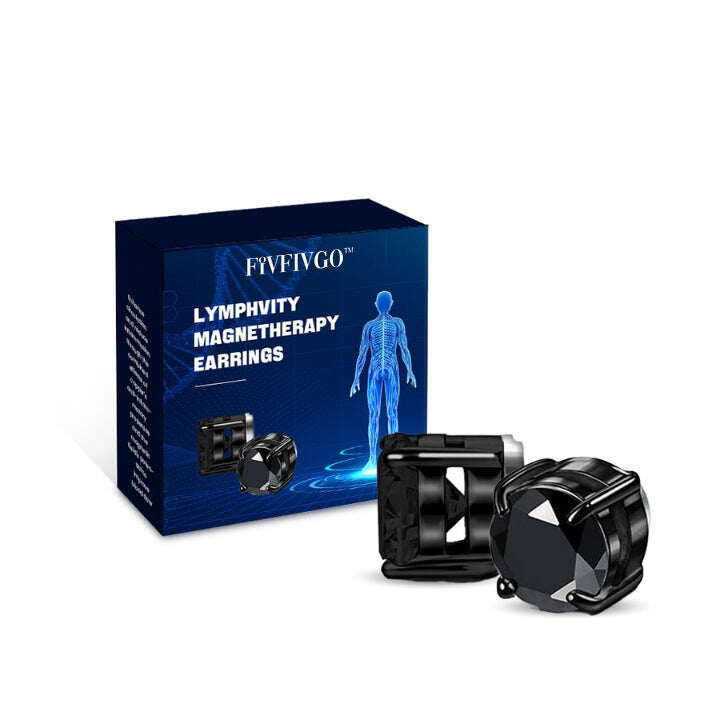 Brincos de magnoterapia Fivfivgo™ Linfatividade