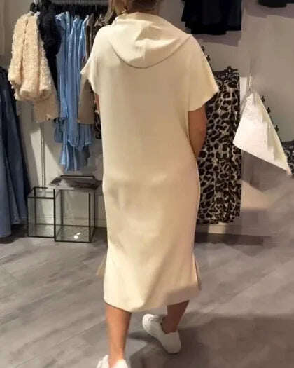 💥🔥👗【S-5XL】Novo vestido de fato de treino grande, solto e confortável, respirável, para o verão de 2025