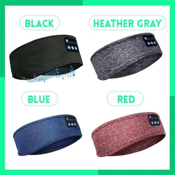 Bandana esportiva Bluetooth para dormir