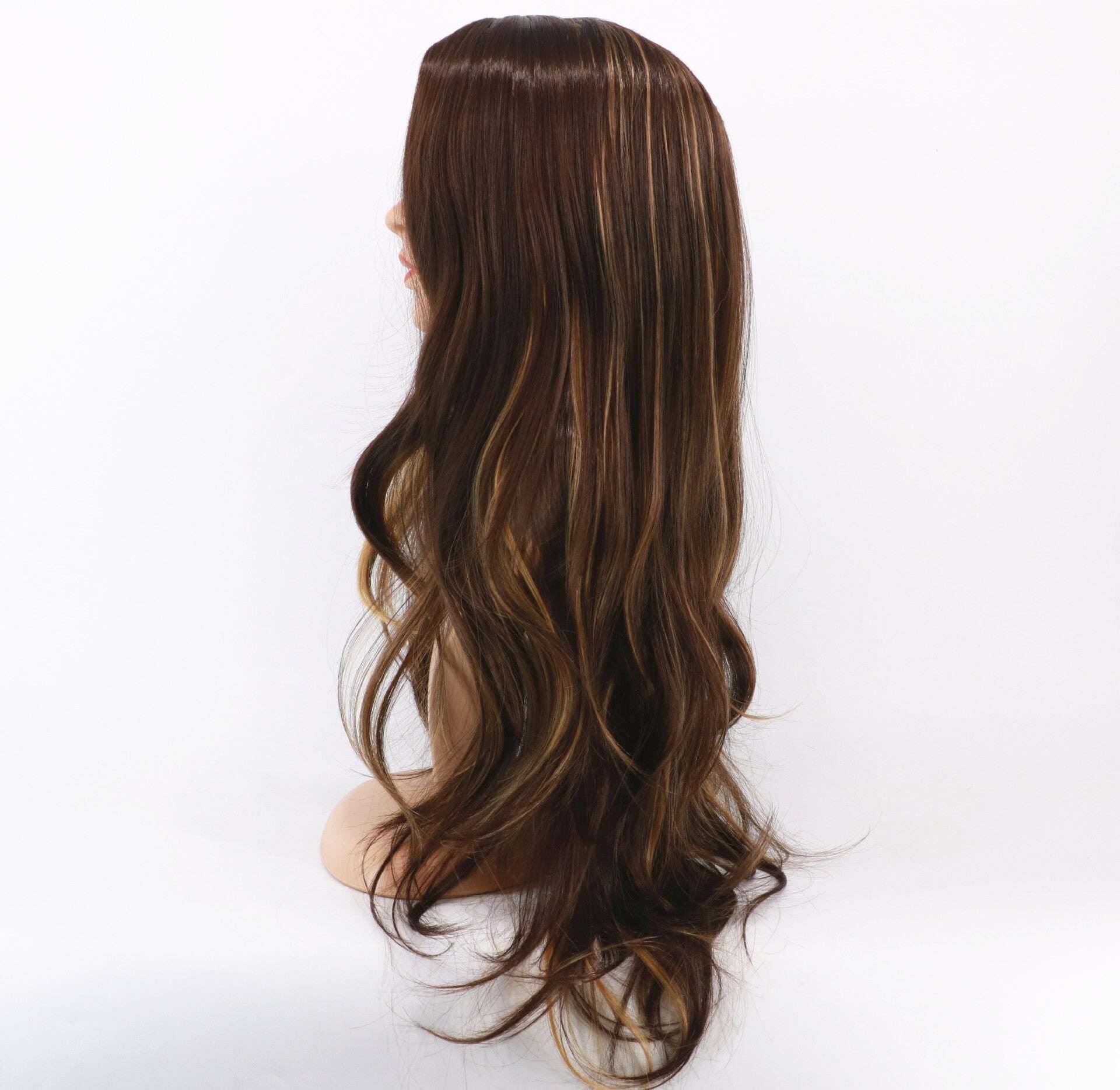 Big wavy blonde wig for daily use