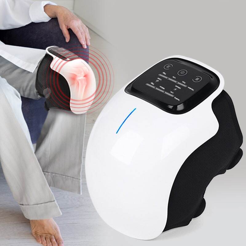 Massageador infravermelho de joelho ThermaPro ™, alívio avançado da dor, terapia térmica, intensidade ajustável para recuperação e relaxamento