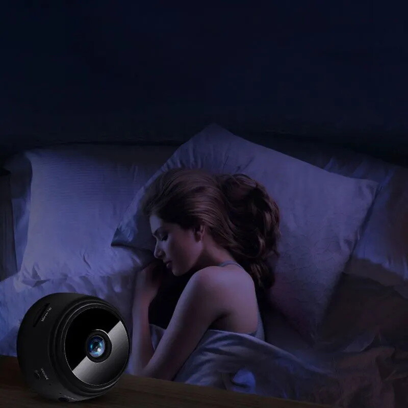 Mini câmera de segurança Wi-Fi Secure 360°