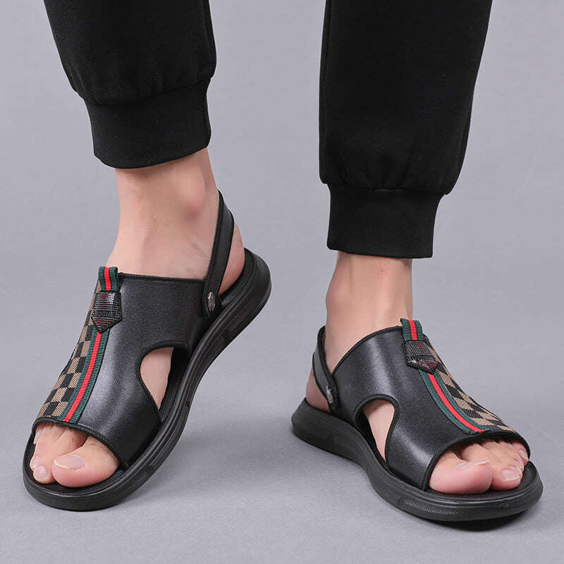 🔥Último dia com 50% de desconto🔥Sandálias de verão com sola macia