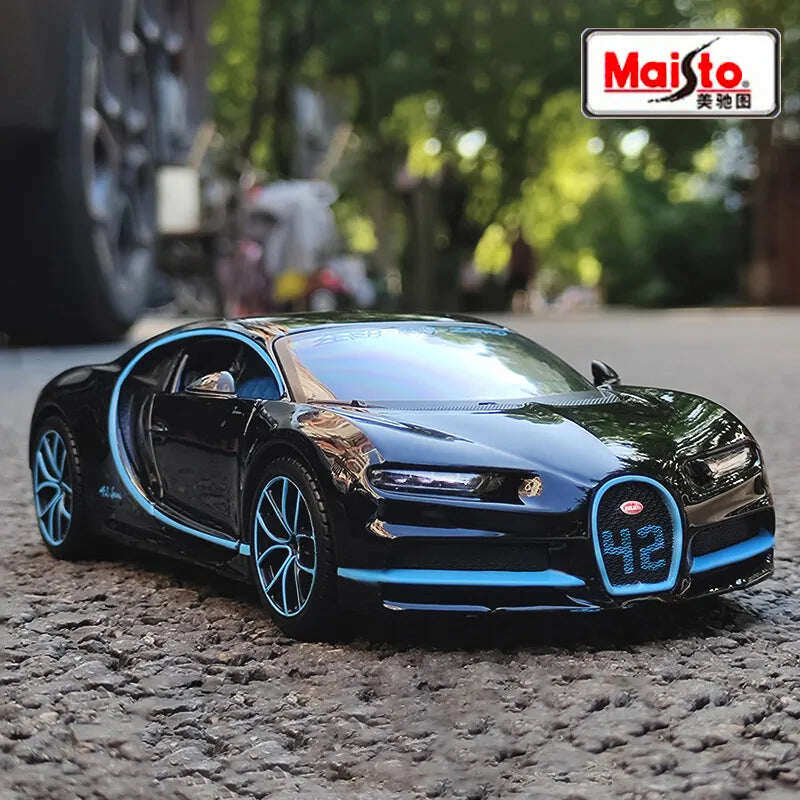 Αποθήκευση 1:24 Bugatti Chiron Divo Supercar Diecast Model