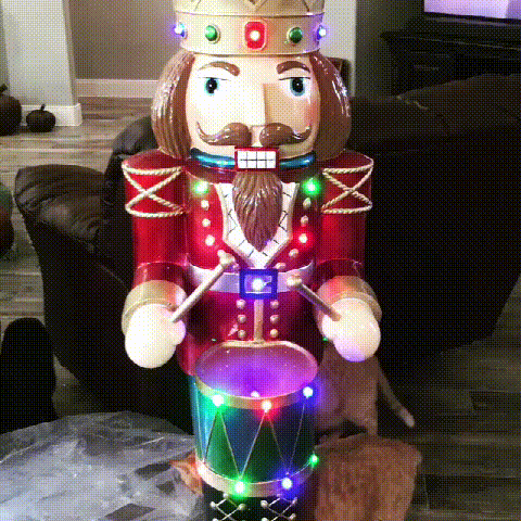 🥁 QUEBRA-NOZES ANIMADO COM TAMBOR - PROMOÇÃO COM DESCONTO ANTECIPADO DE NATAL DE 2023🎅 - COMPRAS ONLINE