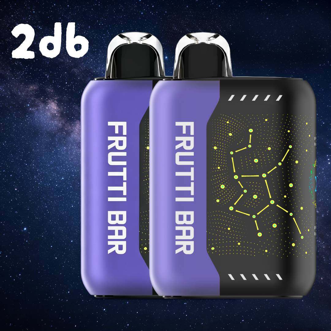 🚀 FRUTTI BAR FB25000 Eldobható elektronikus cigaretta - 25 000 használat (2 darabos csomag)