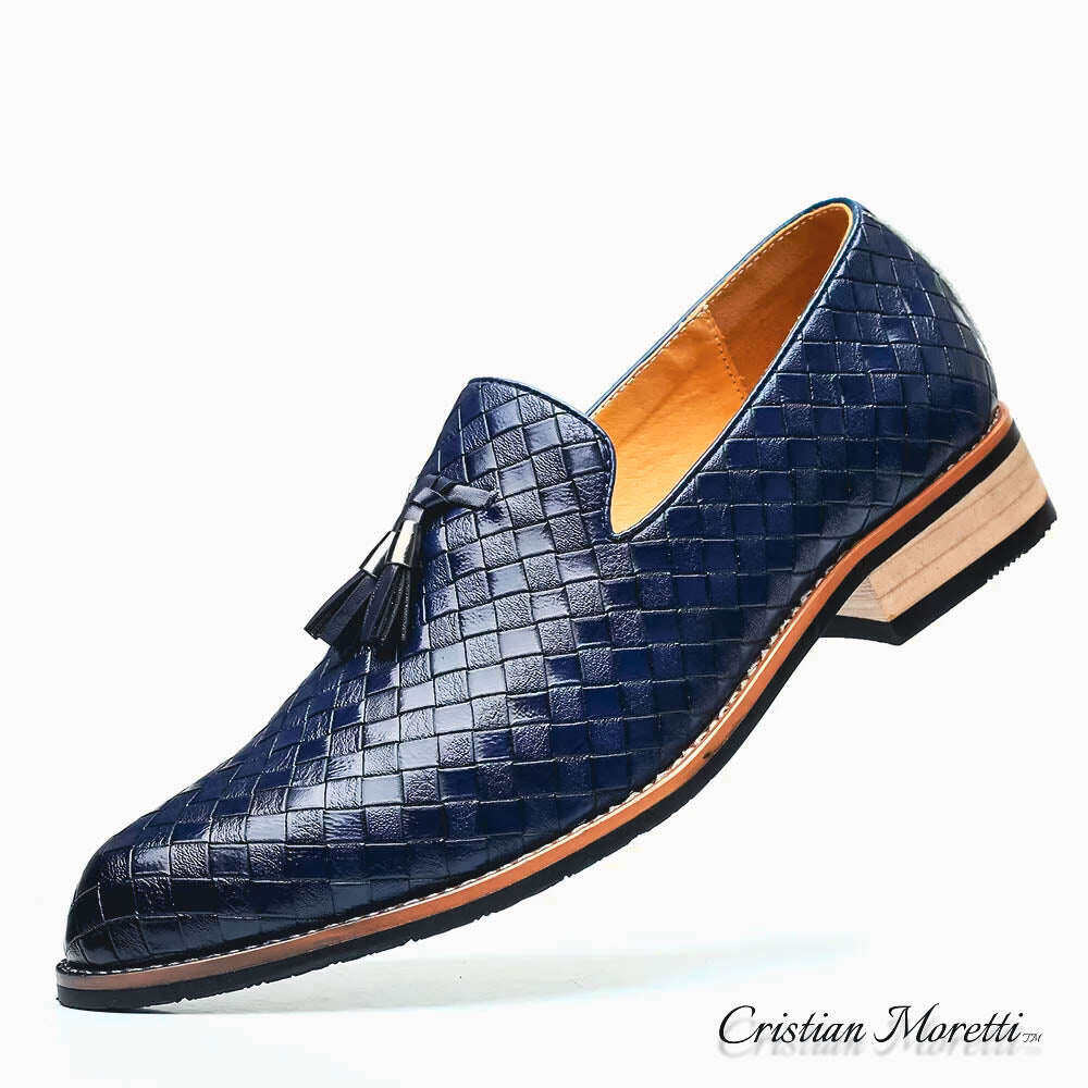 Sapatos DallasTM Leather Slip-On