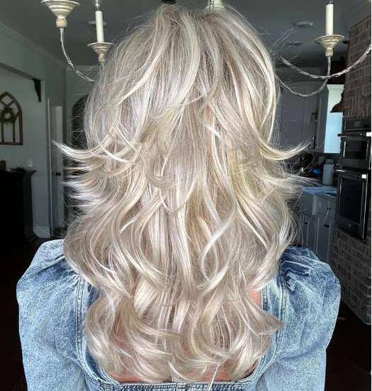 Hot New Fluffy Layered Wave Human Hair Wig