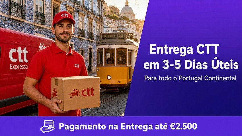 CTT Expresso Entrega em Portugal - BangBox Vapor