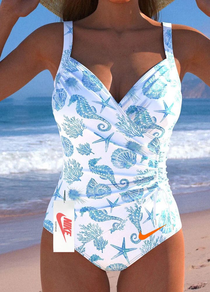 Nowe stringi bikini w kwiatowy wzór