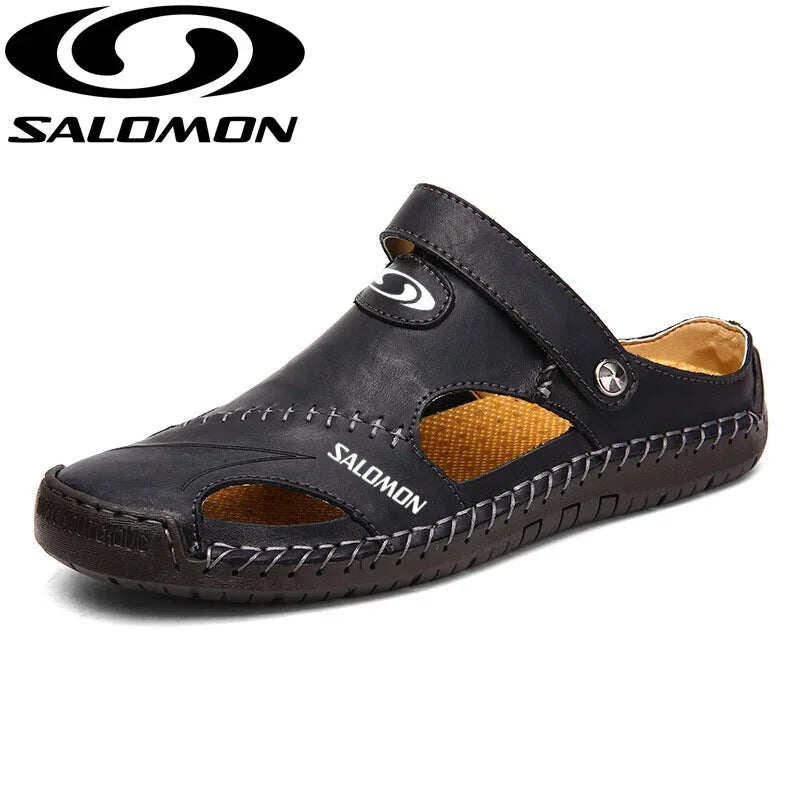 Sandálias Salomon confortáveis, respiráveis, elegantes e versáteis